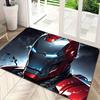 1pc, Floor Mat, Designed with Superhero & Classic  Heroes Theme, Multiple Sizes, Suitable for Living Room, Bathroom, Kitchen,