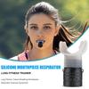 Portable Breathing Trainer Adjustable Resistance Men Women Oral Muscles Exerciser Lung Capacity Abdominal Breathing Training Equipment