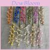 Long Orchid Silk Flower Wedding Decoration Faux Plant For Home And Hotel Decor