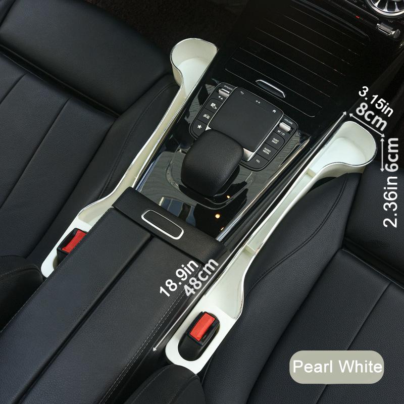 2Pcs Universal Car Seat Gap Plug Strip Side Seam Car Gap Filler Leak Proof Seat Gap Storage Organizer Interior Decor Accessories