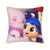 True Rainbows Kingdoms Cartoon Square Pillow Cases  Cushion Cover Awesome Zipper Decorative Pillowcase for Sofa 40*40cm