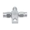 AN?3 Tee Brake Hose AN3 To Line End Fittings Stainless Steel Automobile Components