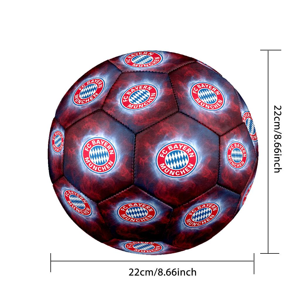 FC Bayern München Größe 5 Fußball Hohelastischer Fußball Für Außenwettkampf Tägliches Training Spielen