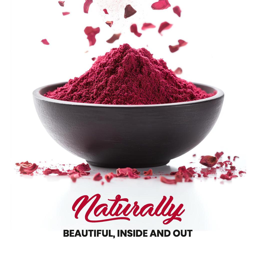 NeutraVed Hibiscus Powder for Hair Growth 100 Gm | Ideal for Hair Pack, Face Pack, Eating, and Hibiscus Tea | Sabdriffa Gudhal Phool Powder - 100gm