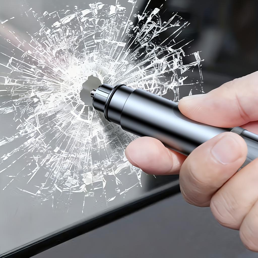 1pc Emergency Safety Hammer - Car Window Breaker with Seatbelt Cutter, Portable Escape Tool for Vehicle & Home