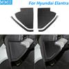 For Hyundai Elantra CN7 2021-2026 Carbon Fiber Dashboard Side Front Slot Panel Cover Trim Set Car Accessories Decoration Sticker