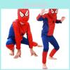Amazing Spider-man Patterned Kids Costume Set For Halloween And Parties