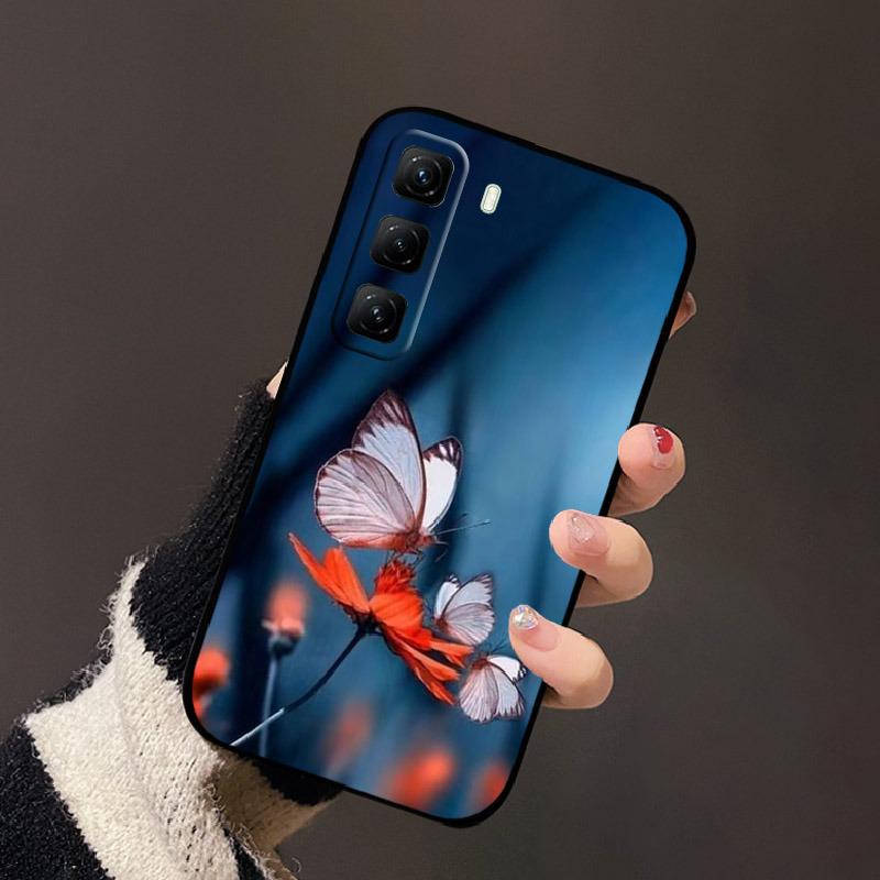 For Infinix Hot 60 Pro 60Pro 4G Phone Case New Fashion Cute Cover For Infinix Hot60 Pro X6885 Soft TPU Silicone Anti Drop Bumper