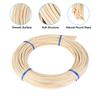 1/2pcs Round Reed Spline Cane Webbing Roll Rattan Reed Coil DIY Furniture Basket Weaving Wicker Making Repair Supplies Wooden