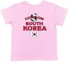 Kids T Shirt South Korea Football Come On Sports Childrens Boys Girls Gift
