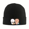 Neue PC Süße Bubu Und Dudu Gehen Zusammen Einkaufen Mützen Strickmütze Unisex Unisex Retro Thermische Mützen Herbst Kpop Gra