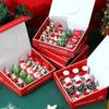 12PCS Candles Christmas Decoration Supplies Smokeless Birthday Candles Atmosphere Christmas Candle Making Scents Oil Paraffinic