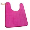 U-Shaped Floor Mat Wear Resistant Non-Slip Super Water Absorption Easy To Clean Fast Dry Bathroom Toilet Mat