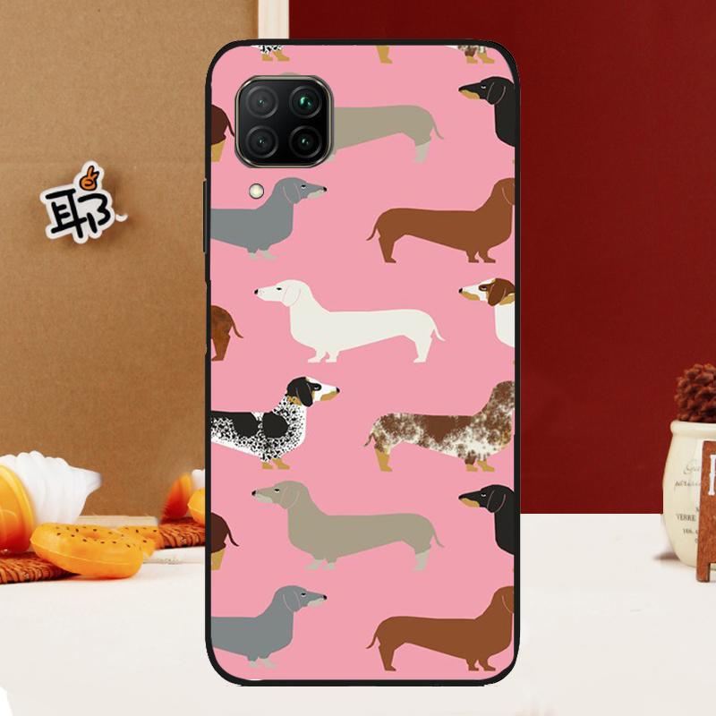 Dachshund Teckel Dackel Dog For Huawei Nova Y70 Y91 Y90 Y60 Y61 Y72 Y73 3i 7i 8i 11i 12i 9 10 SE P20 P30 P40 Lite Case