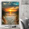 5D DIY Diamond Painting "Seaside Sunset" Cross Stitch Full Round Drill Diamond Embroidery Mosaic Rhinestone Home Decor