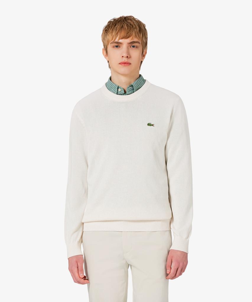 LACOSTE Men'S Paper Long Sleeve Crewneck Pullover Ah598E-56G Xfj