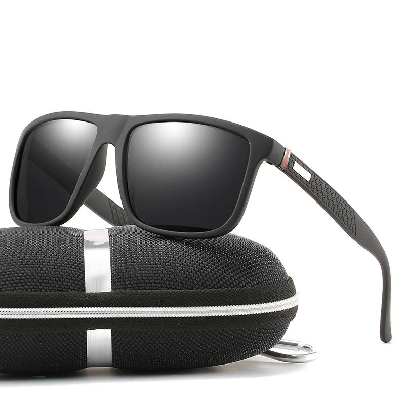 Mode Mode Vintage Polarisierte Sonnenbrille Herren Damen Luxus Designer UV400 Sonnenbrillen Outdoor Fahren Angeln Reiten Brillen Mann