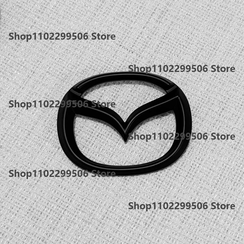 Για MAZDA 3 5 6 8 CX-3 CX-4 CX-5 CX-8 CX-9 CX-30 CX-50 CX-60 CX-90 ματ μαύρο Εμπρός Σήμα Φώτων Εμπρός Πίσω Σήμα Πορτμπαγκάζ Λογότυπο Αυτοκινήτου qhtnw11