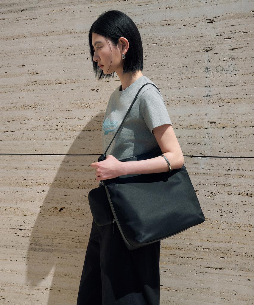 Siyazu Siac3123 Juno Slouch Bag_Black