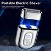 Mini Electric Shaver LED Display USB Rechargeable Waterproof 3-Head Portable Travel Shaving Razor Men Beard Trimmer Hair Remover Tool