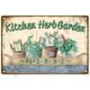 Retro Tin Sign Poster Garden Vintage Wall Poster Metal Sign Decorative Wall Plate Flower Plaque Metal Vintage Decor Accessories