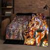 Retro Saint Seiya Shiryu Athena Cartoon Flanelldecke, Ultraweiche Warme Plüschdecke für Zuhause Schlafzimmer Bett Sofa Abdeckung Reise Kind