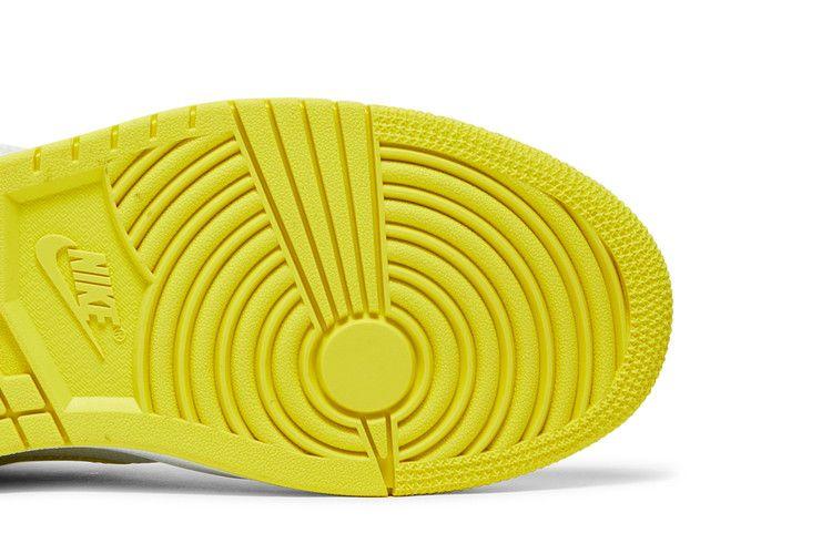 Jordan 1 Mid SE Voltage Yellow (Women's) Sneakers