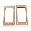 A1A2 Wood Humbucker Pickup Mounting Ring Frame with Screws for LP Guitar Parts Accessories