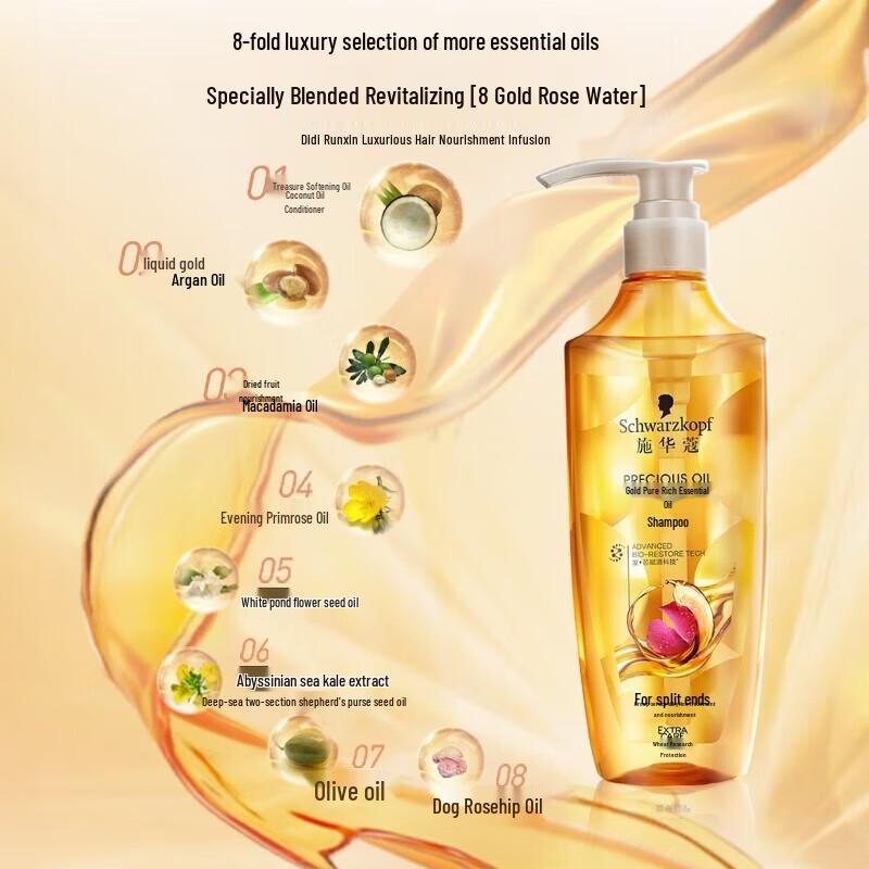 Schwarzkopf Gold Pure Nourishing Oil Shampoo