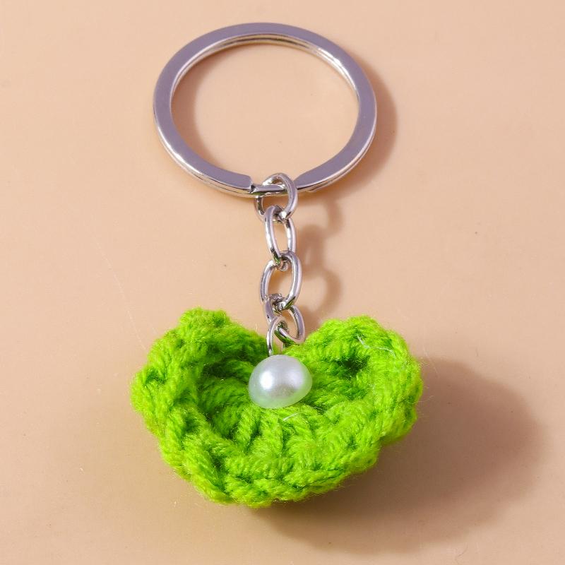 Lovely Handmade Bee Keychain Animal Key Ring Pendants for Women Girls Handbag Decor DIY Kid's Jewelry Gifts