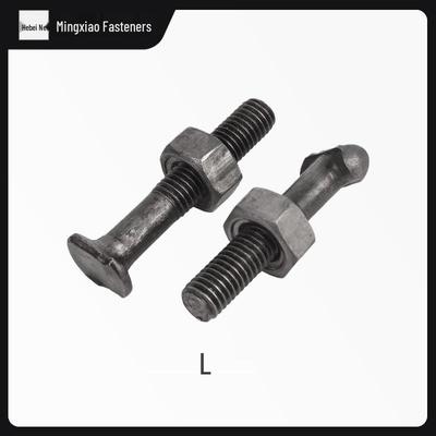 Steel Pipe Scaffolding Fasteners: Square, Round, Cross, T-Type & J-Type Galvanized Bolts