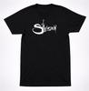 Silverstein Scratch Logo Black T-Shirt Minimal Emo Post Hardcore Band Tee