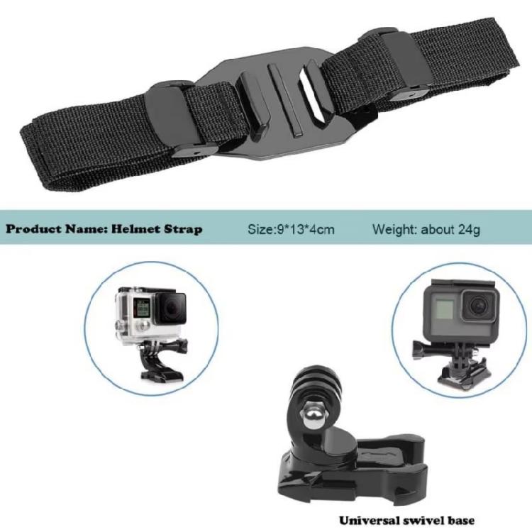 Adventure Ready Helmet Camera Mount for Various Sports Ensures Steady Footage Capture In High Motion Environment