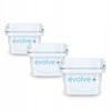 Cartucho de filtro Aqua Optima Evolve+ 3 unidades para brita maxtra dafi unimax aquaphor