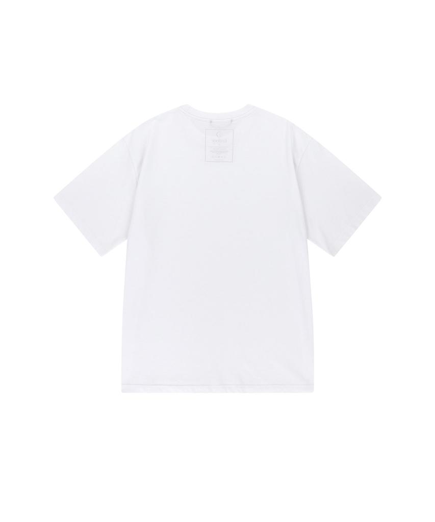 ENDOOR Supima Premium 1/2 T-Shirt (White)
