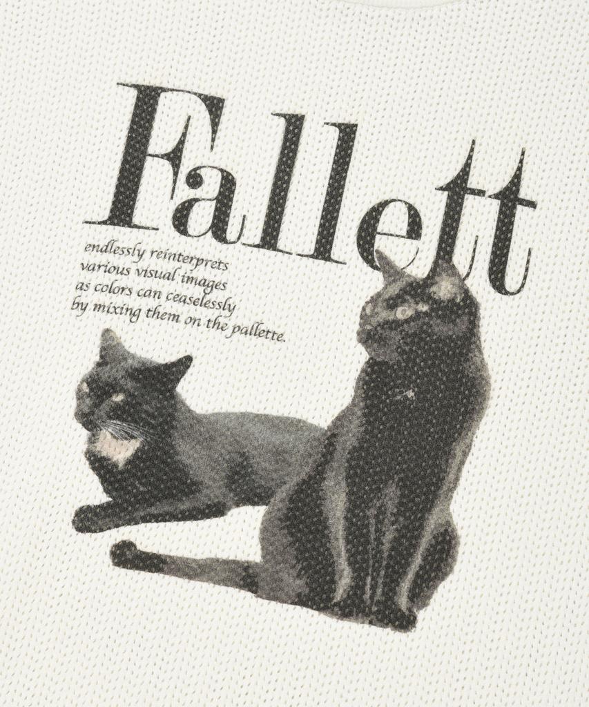 FALLETT [22Fw] Deuce Nero Long Sleeve Knit Ivory