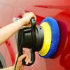 Boltigen 8Pcs 5-6 Inch Buffing Pads Orbital Polishing Pad 4 Colors 5'' To 6'' Microfiber Coral Fleece Bonnet Car Buffer Polisher Waxing Covers For