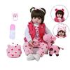 46cm New Handmade Silicone Reborn Baby Adorable Lifelike Toddler Doll Toy