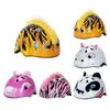Cartoon-Tier Kinder Kleinkind Fahrradhelm Kinder Outdoor Sport Radsporthelm Kind Radfahren Sicherheitskappen Reiten Skifahren