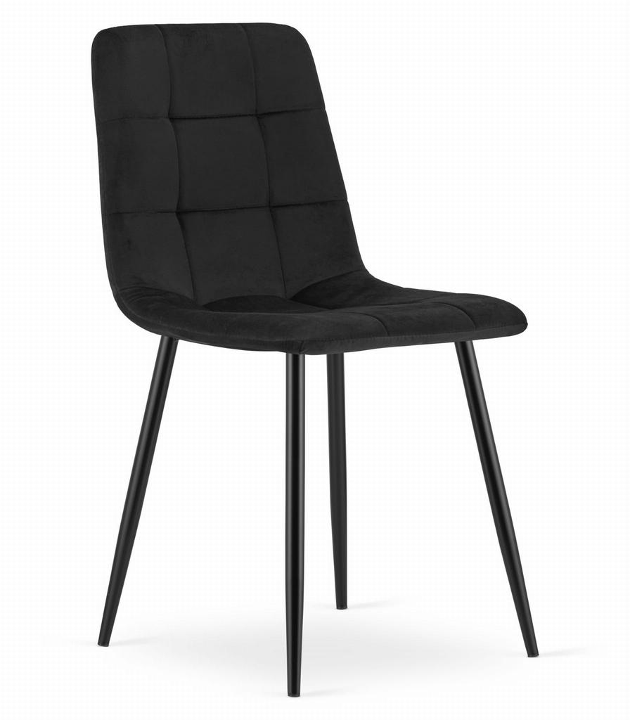 KARA Chair - Black Velvet X 3