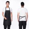 Custom Logo Canvas Apron - Waterproof, Perfect for Coffee Shops, Catering, Baking, and Artists