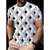 3D 3D Casual Sports Printed Short Sleeved T-shirt