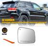 Fit For 2011 12- DODGE DURANGO JEEP GRAND CHEROKEE Right Heated Mirror Glass
