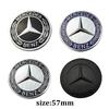 Emblema de Metal Plano para Capô Dianteiro com Logo de Carro Acessórios Para Mercedes Benz AMG Classe E S C A B GLE GLS CLS GLC CLA GLA GLK