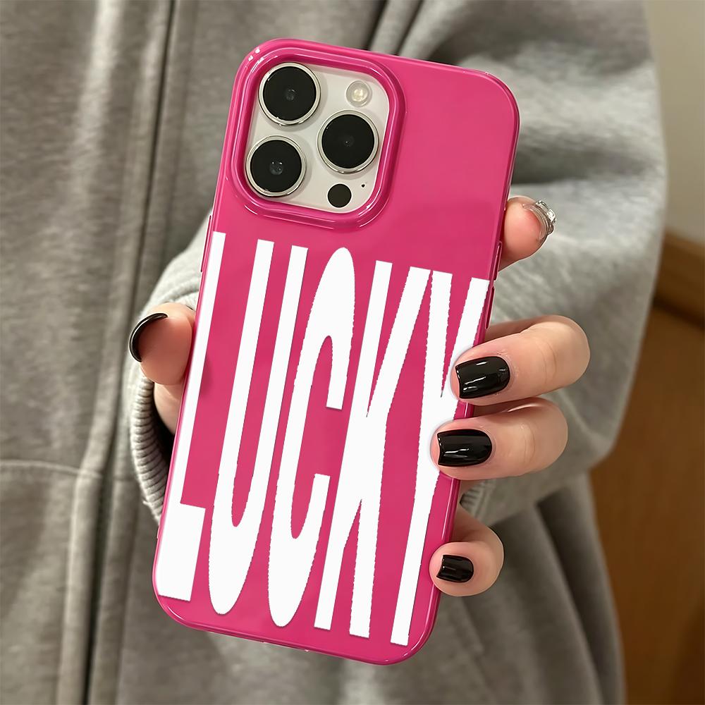 Phone Case For Iphone 17 Air 15 Plus 11 Pro Max 14 13 16 12 Black Anti Yellow Clear Scratch Resistant Kucky Character Cover