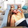 3D Print Singer S-Sabrina C-Carpenter Bedding Set Soft Comforter Cover With 1/2pcs Pillow Shams For Kids Adults Duvet Cover