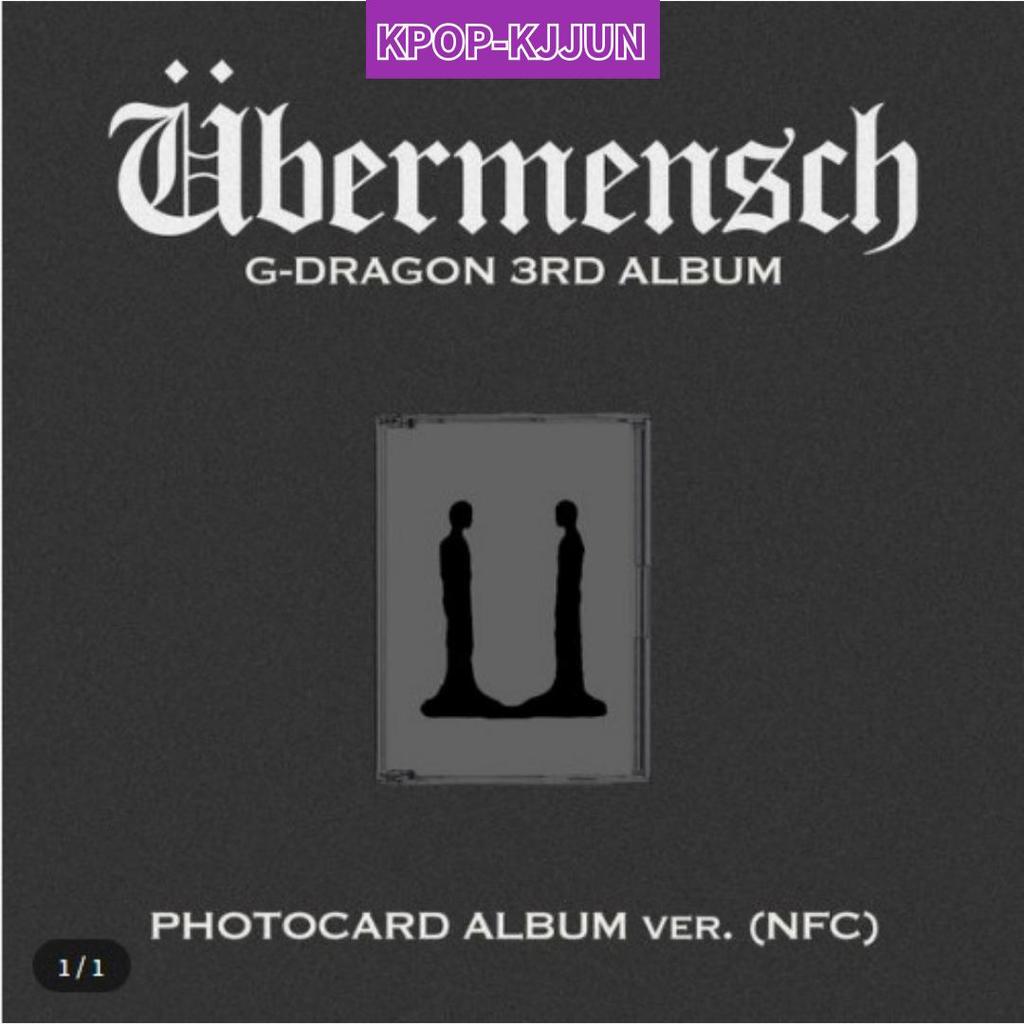 G-DRAGON [Speciální dárek Ktown4u] G-DRAGON - 3. album [Übermensch] (FOTOCARD ALBUM ver.) (NFC)