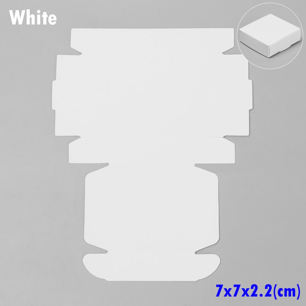 10pcs 9sizes Small Gift Craft Handmade Kraft Paper Box Wrapping Cardboard Package Candy Storage