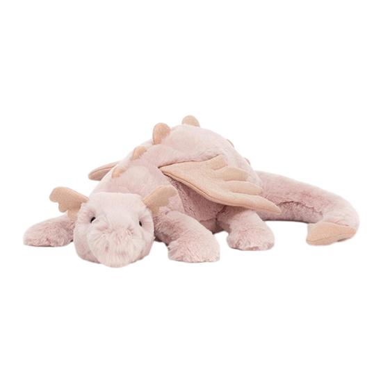 Dragon Plush Doll Realistic Stuffed Animal Toy 50cm Cute Flying Dragon Pillow Soft Cuddling Gift for Teens Adults