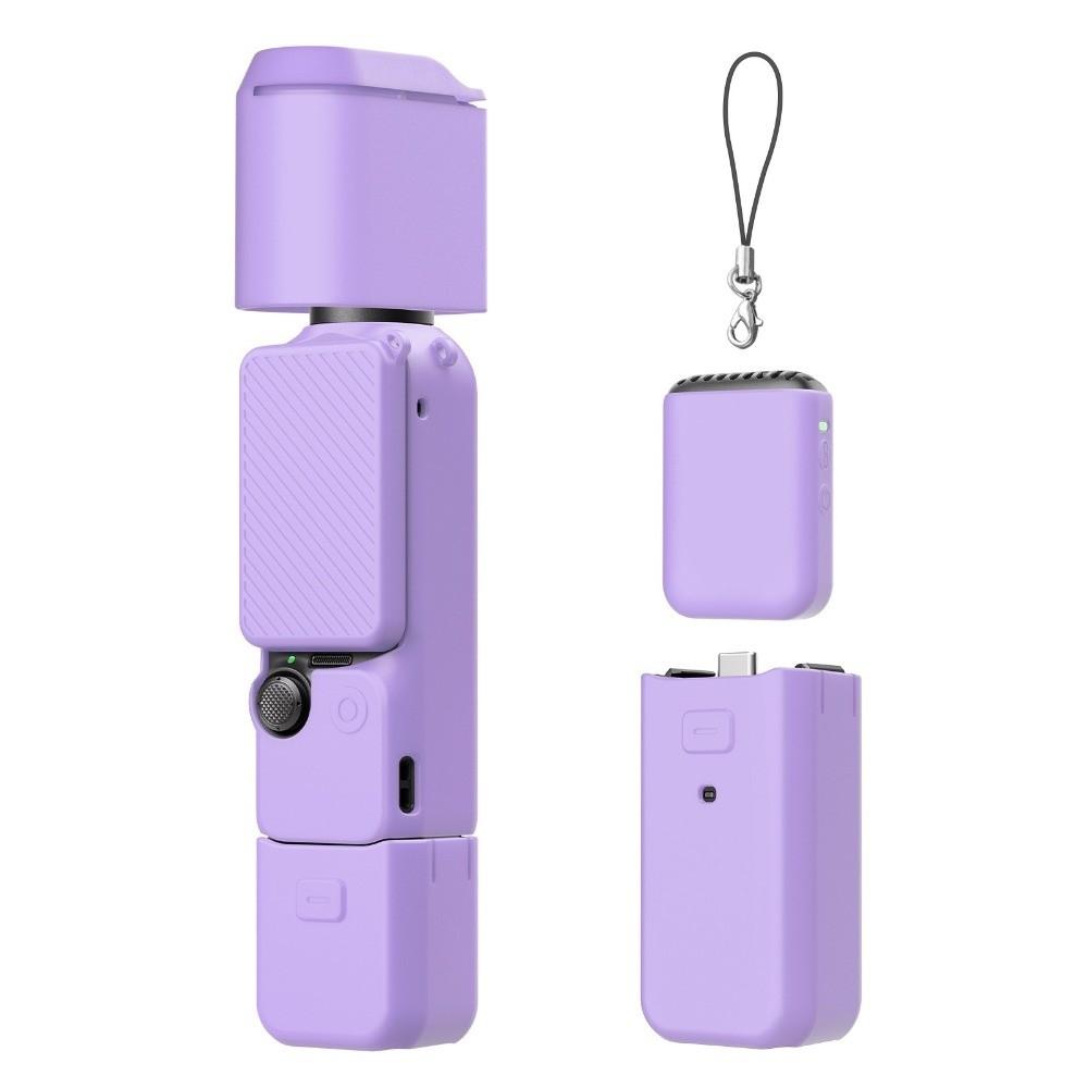 6 ks/Sada Silikonové pouzdro pro akční kameru Odolné proti poškrábání Odolné proti opotřebení Ochranné pouzdro pro Osmo Pocket pro DJI Pocket 3